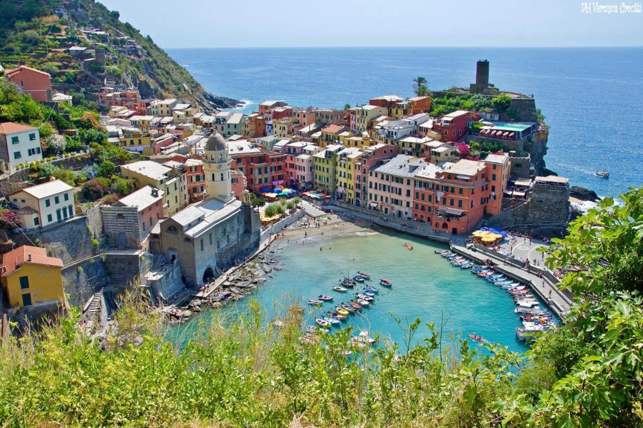 Vitis Vitae Vernazza, San Bernardino 5 Terre Lägenhet Exteriör bild